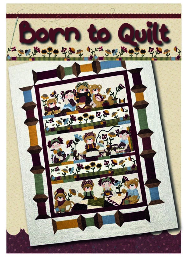 Libro Quilt "Born to Quilt"