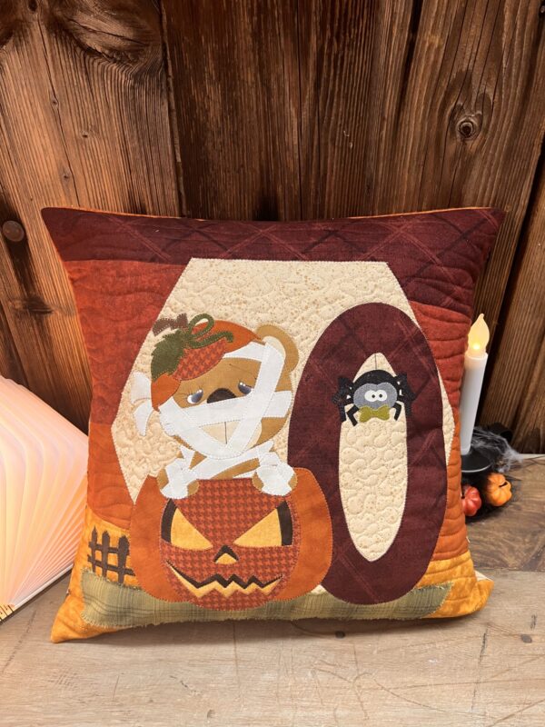 Cuscino Boo - Orso Mummia con cartamodello