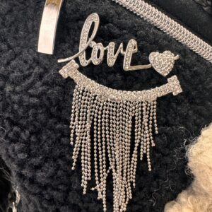 Accessorio spilla argento