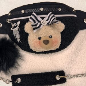 Banana bag - soft bears chic black