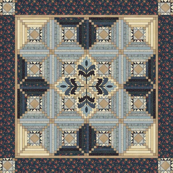 Fiddlesticks and Fancies by Kim Deihl - variante azzurro e blu