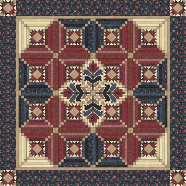 Fiddlesticks and Fancies by Kim Deihl - variante bordeaux e blu