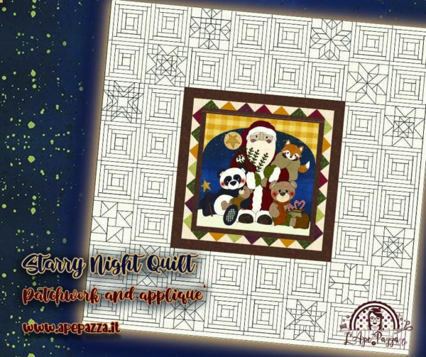 Quilt "Starry Night"